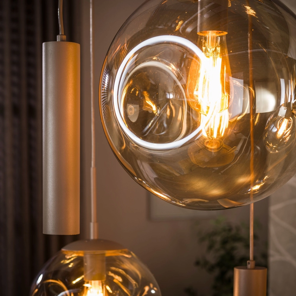 Design plafondlamp Stellar sienna bruin Lyora 8716803515093