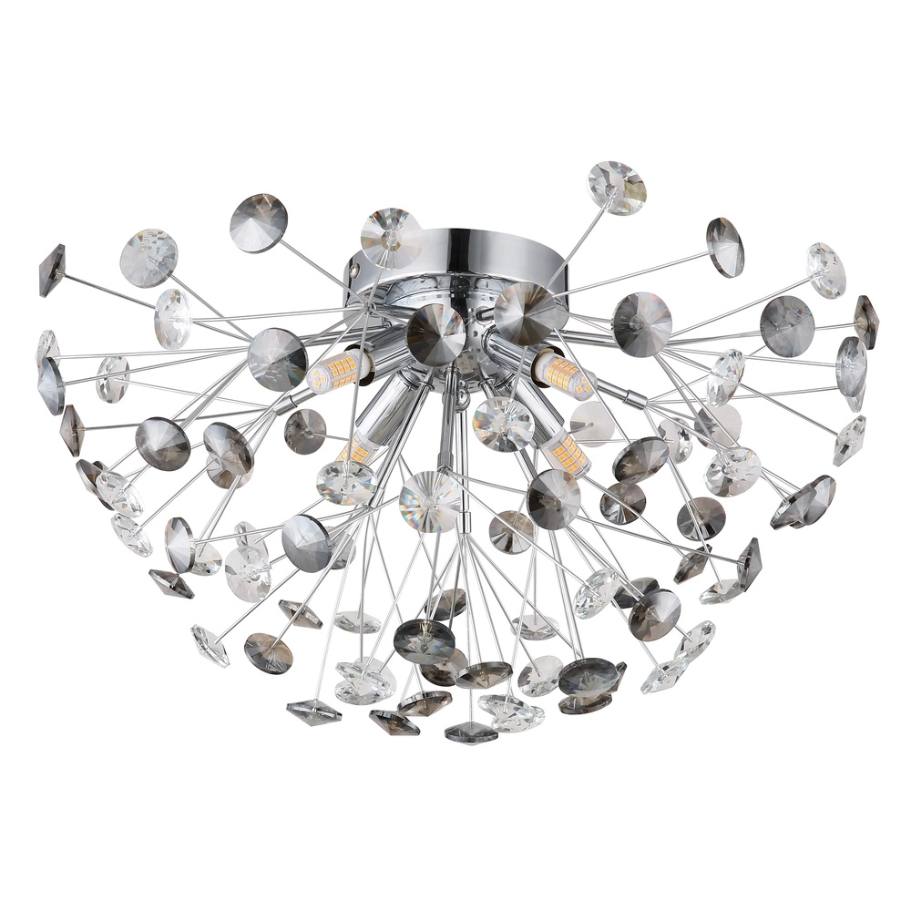 Ceiling lamp Katrina chrome Ø 45cm Globo 9007371481330