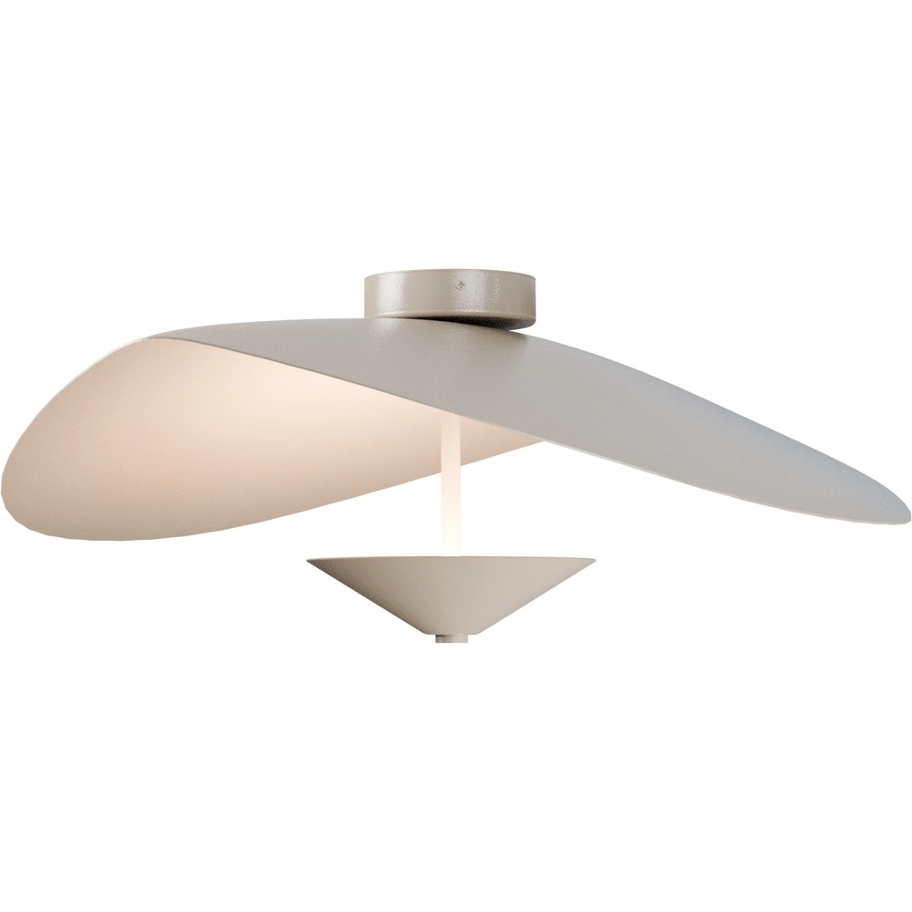 Danish ceiling lamp Lente Ø60cm - sand