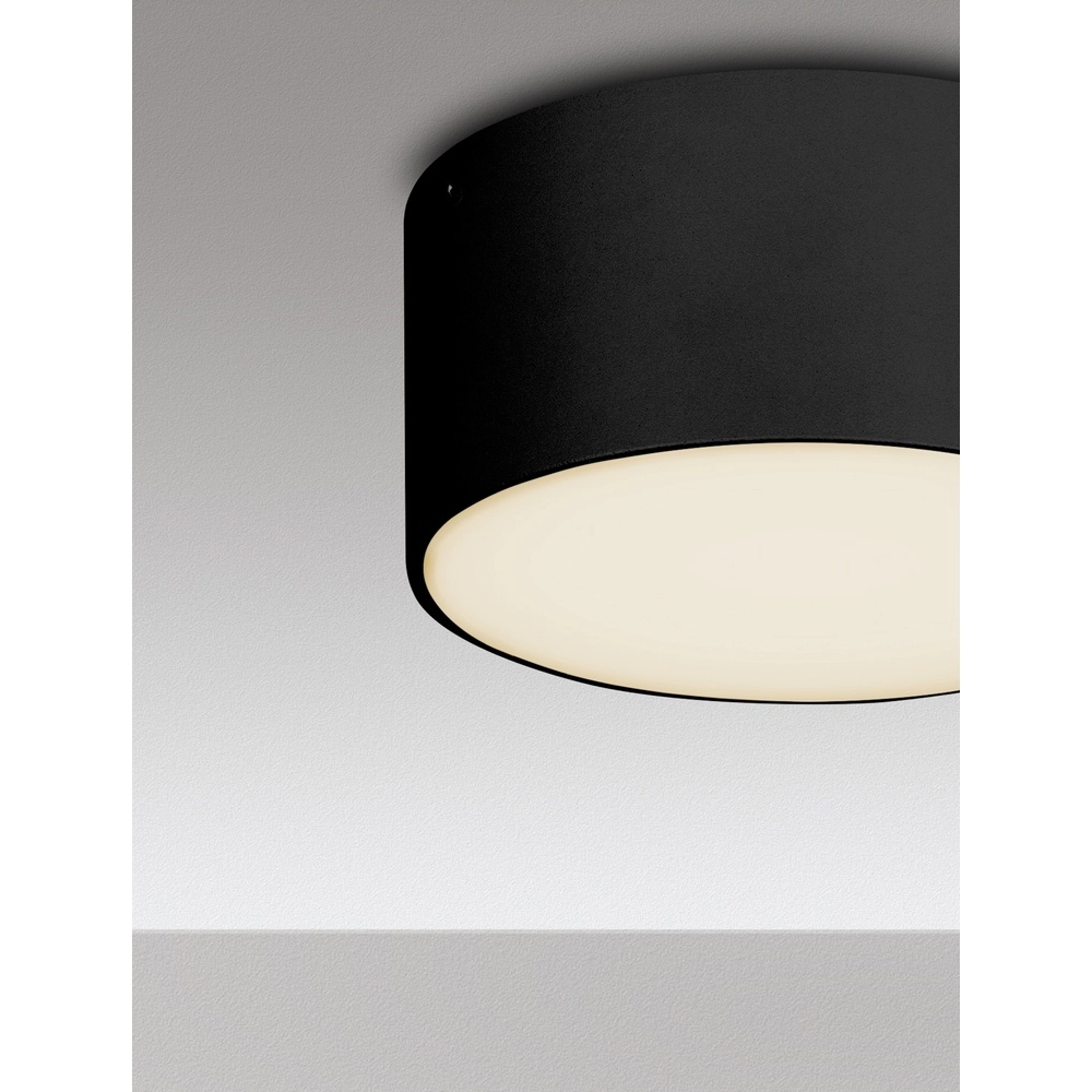 Round ceiling lamp Judi Ø 12cm anthracite Lyora 5212017453815