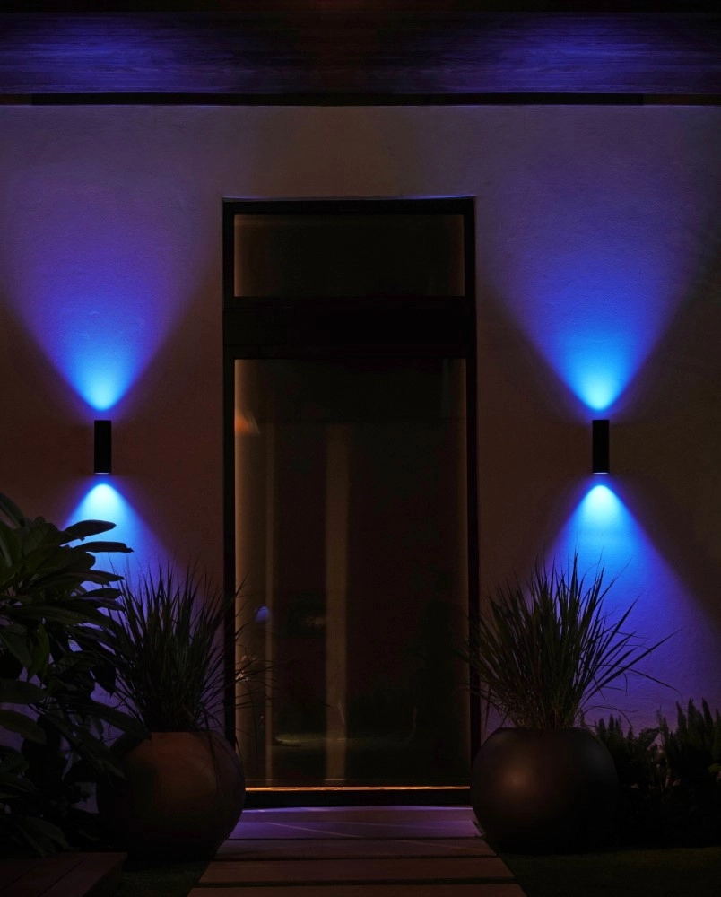Outdoor lamp Up - Down Hue Appear Black Philips 8718696174371