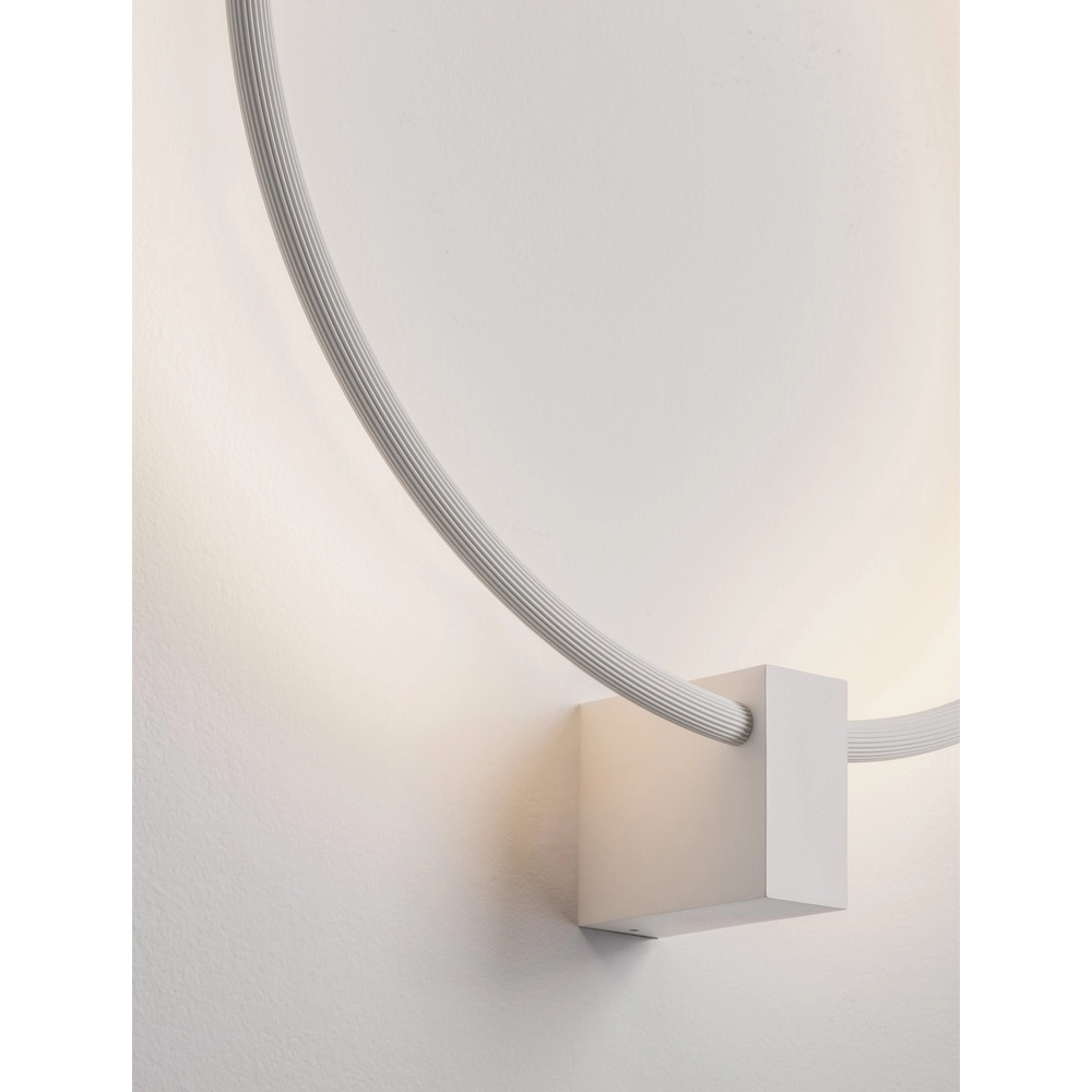 Round wall lamp Cercio white Lyora 5212017473691