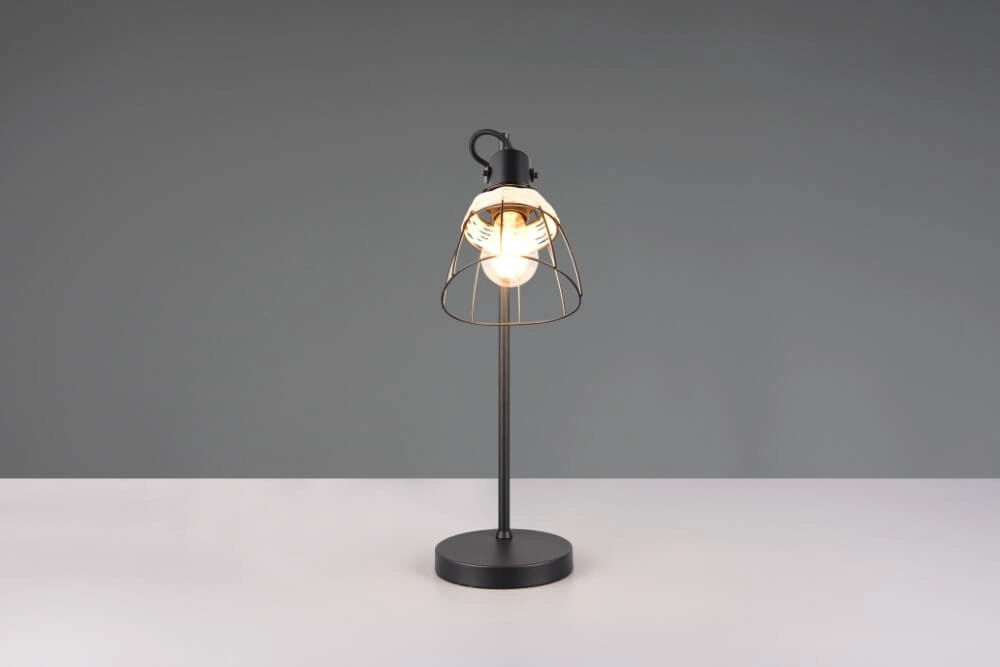Black table lamp Jerome design Trio 4017807637724