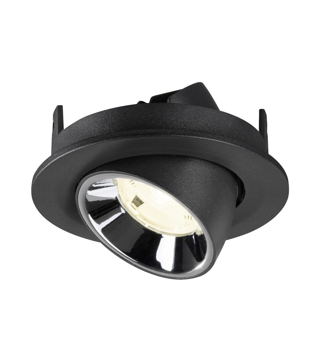 Recessed spotlight Numinos Gimble S black/chrome 4000K - 20deg SLV 4024163313377