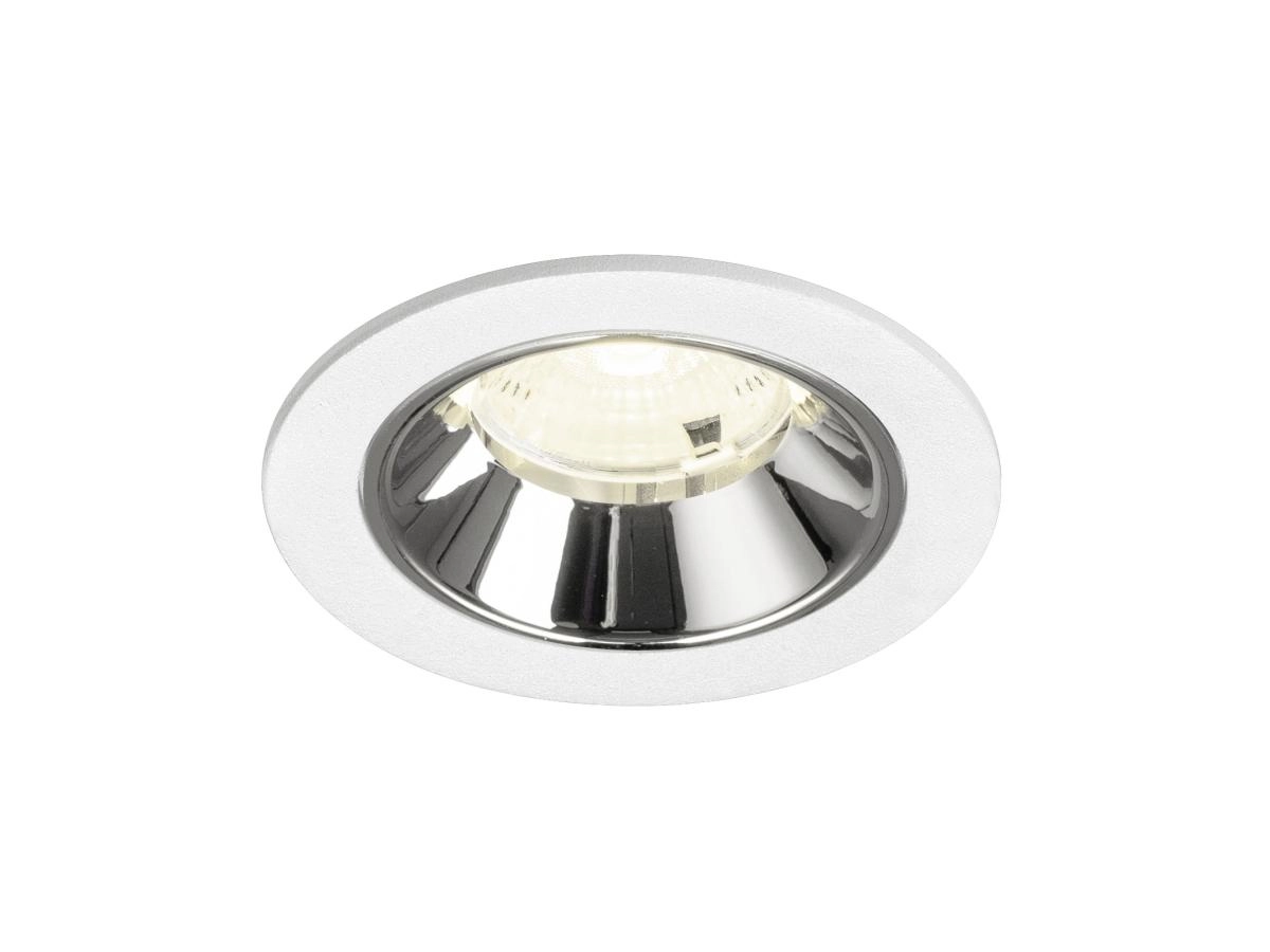 Recessed spotlight Numinos S white/chrome 4000K - 55deg
