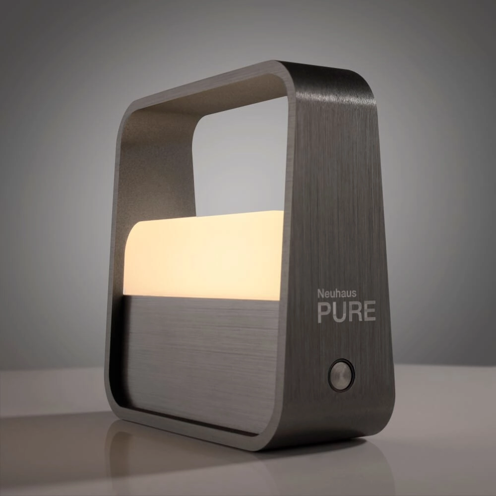 Designer table lamp Pure Go gray Paul Neuhaus 4012248382783