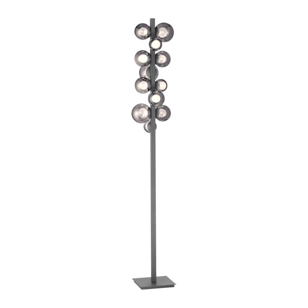 Gray floor lamp Pure Popup design