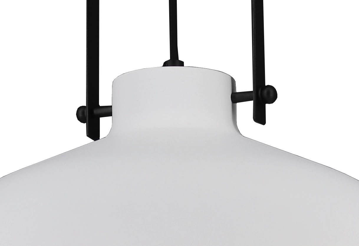 White pendant lamp Mendoza Ø 37.5 cm Artdelight 8719831735037