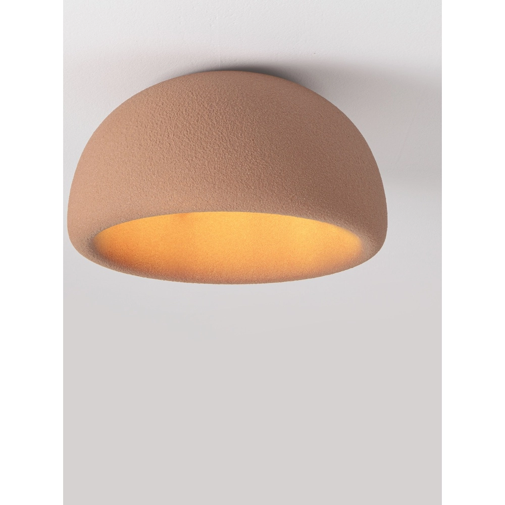 Modern ceiling lamp Davo terracotta Ø 43cm Lyora 5212017495709