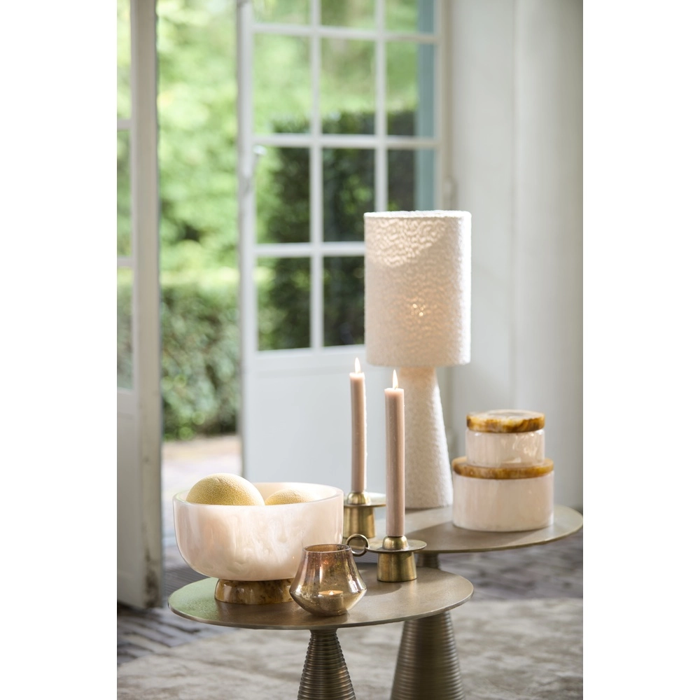 Boucle table lamp Micky 58cm - sand Light & Living 8717807761127