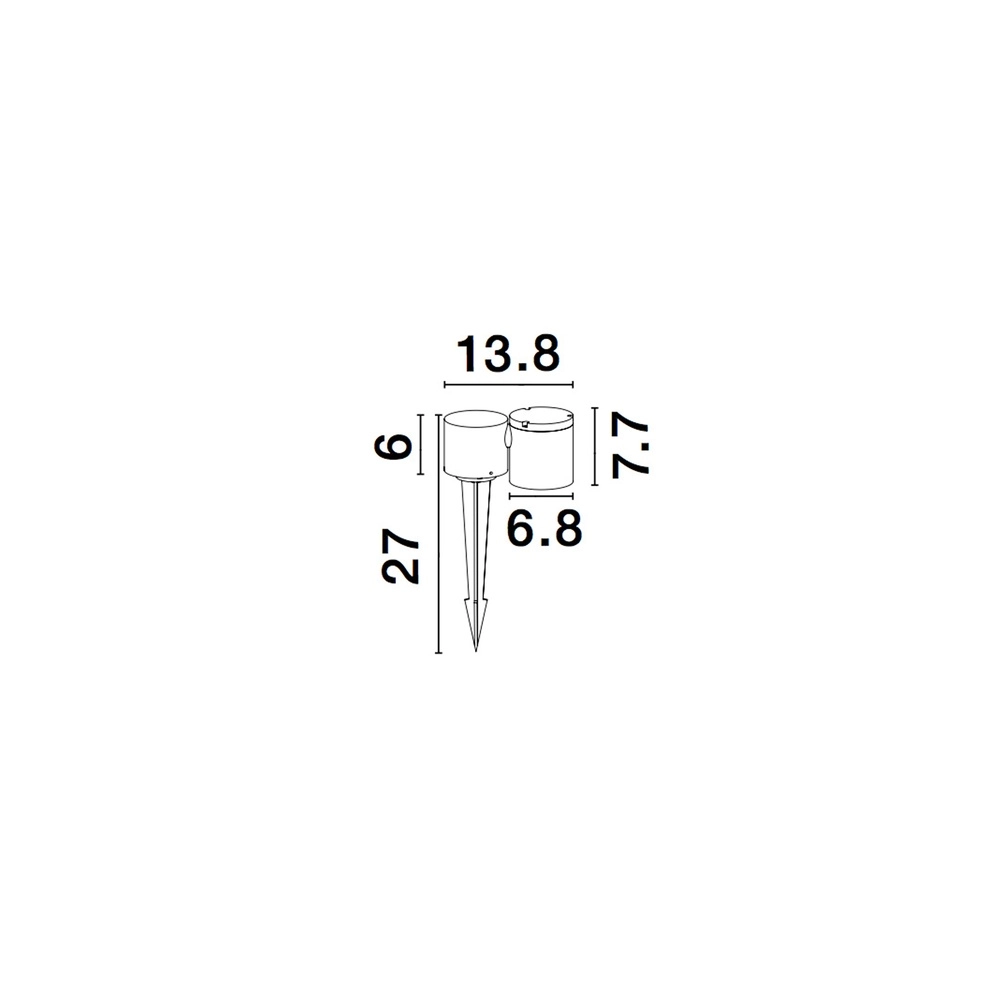 Spike spot Focus anthracite Lyora 5212017424433