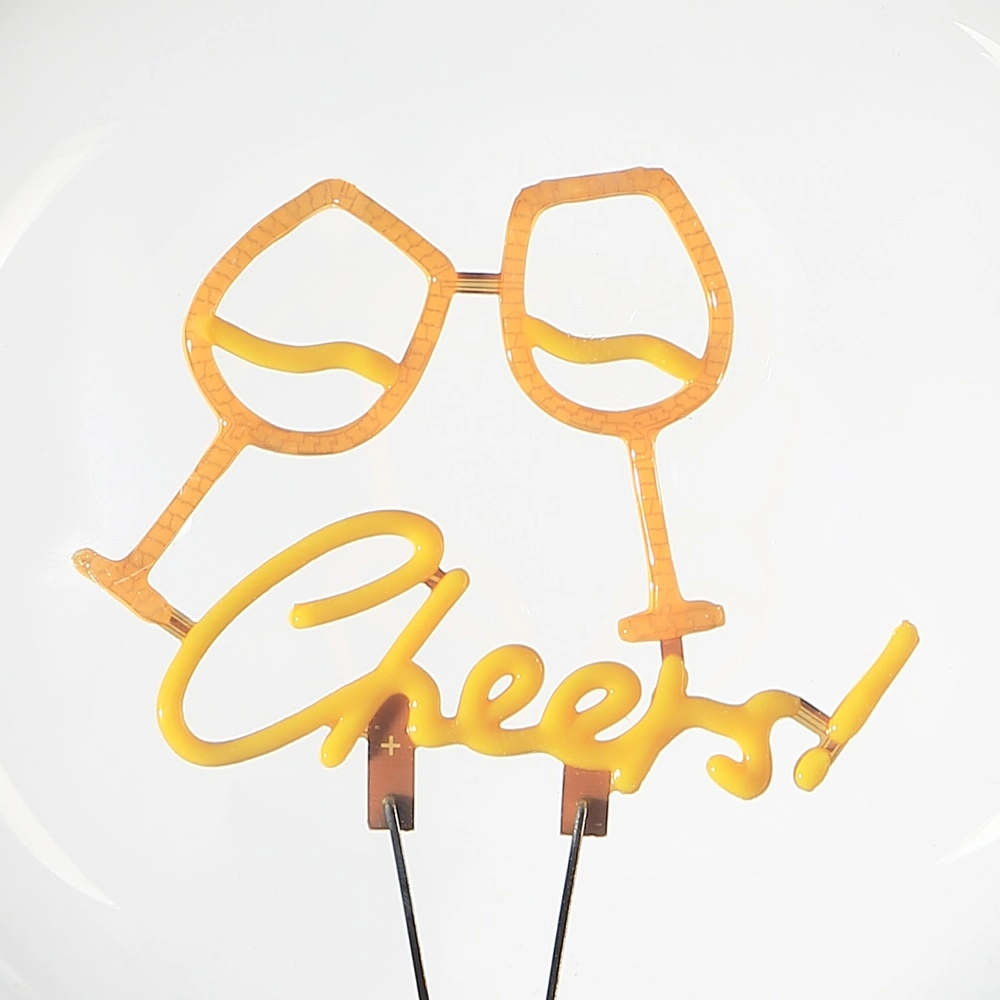 E27 light source Lumopop "Cheers" yellow Brilliant 4004353477652