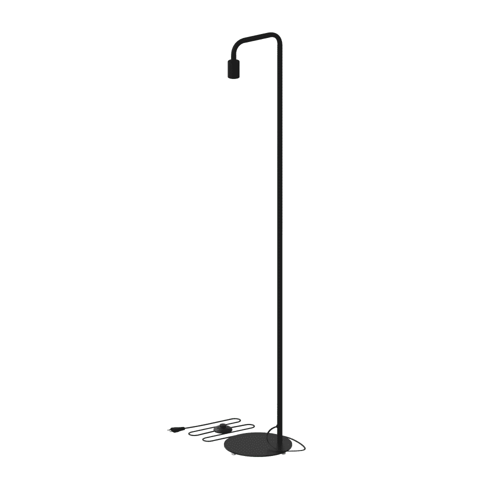 Black floor lamp Calexa