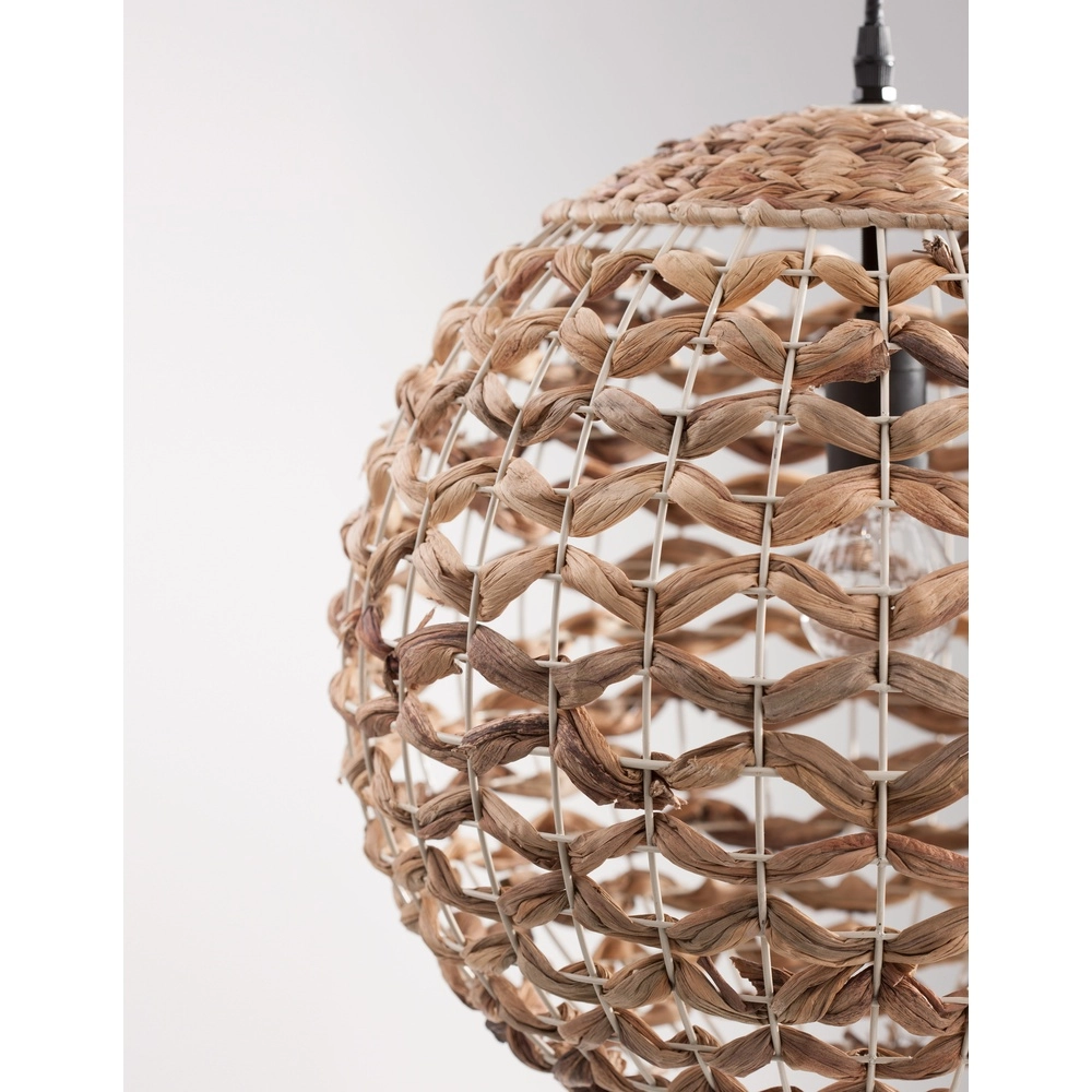 Rattan pendant lamp Griffin Ø 50.5cm Lyora 5212017416636