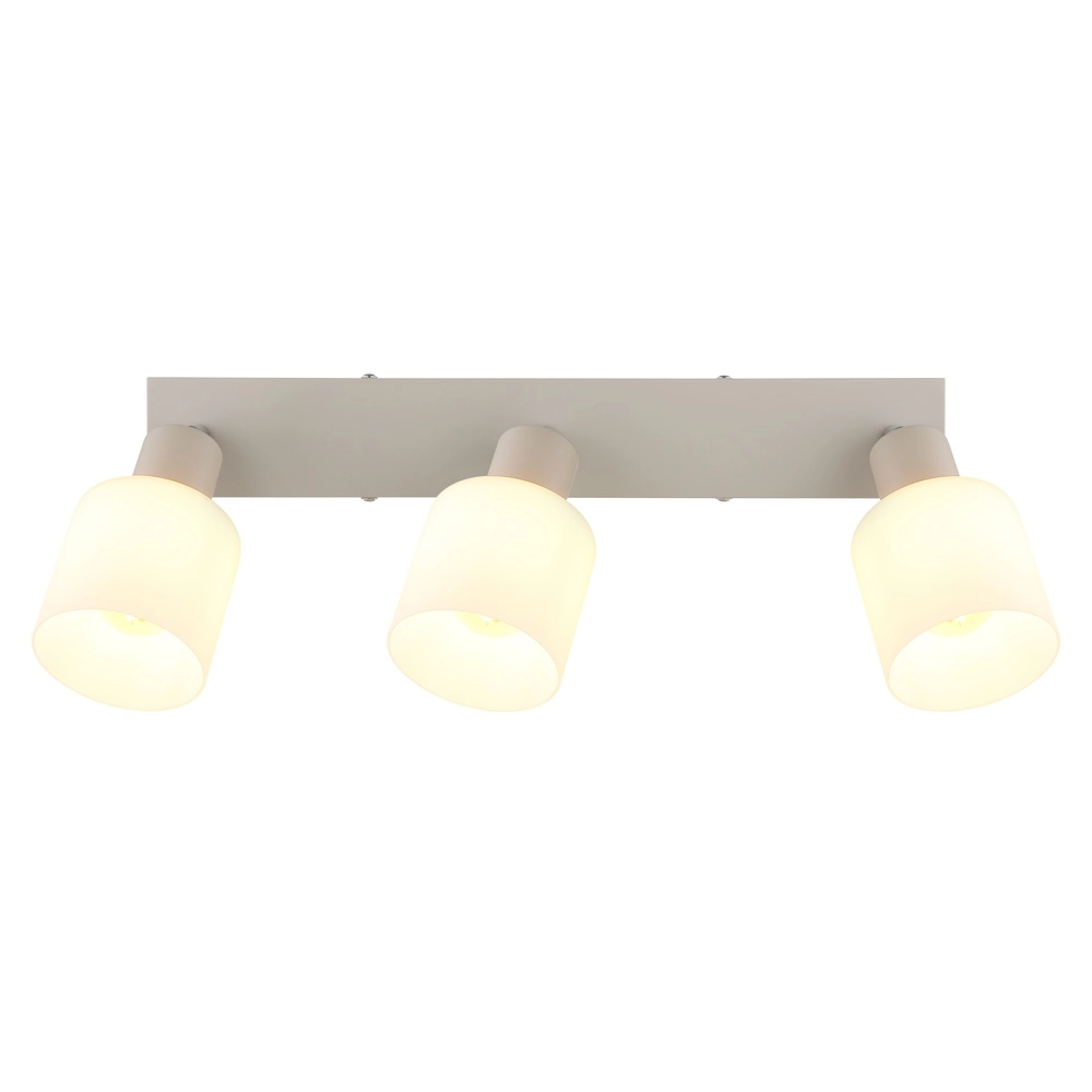 3-light ceiling spotlight Trent sand brown Globo 9007371578962