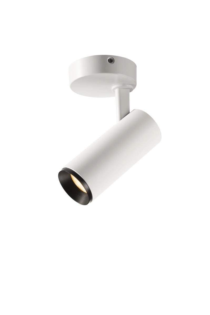 Surface-mounted spot Numinos S Dali white/black 2700K - 24deg