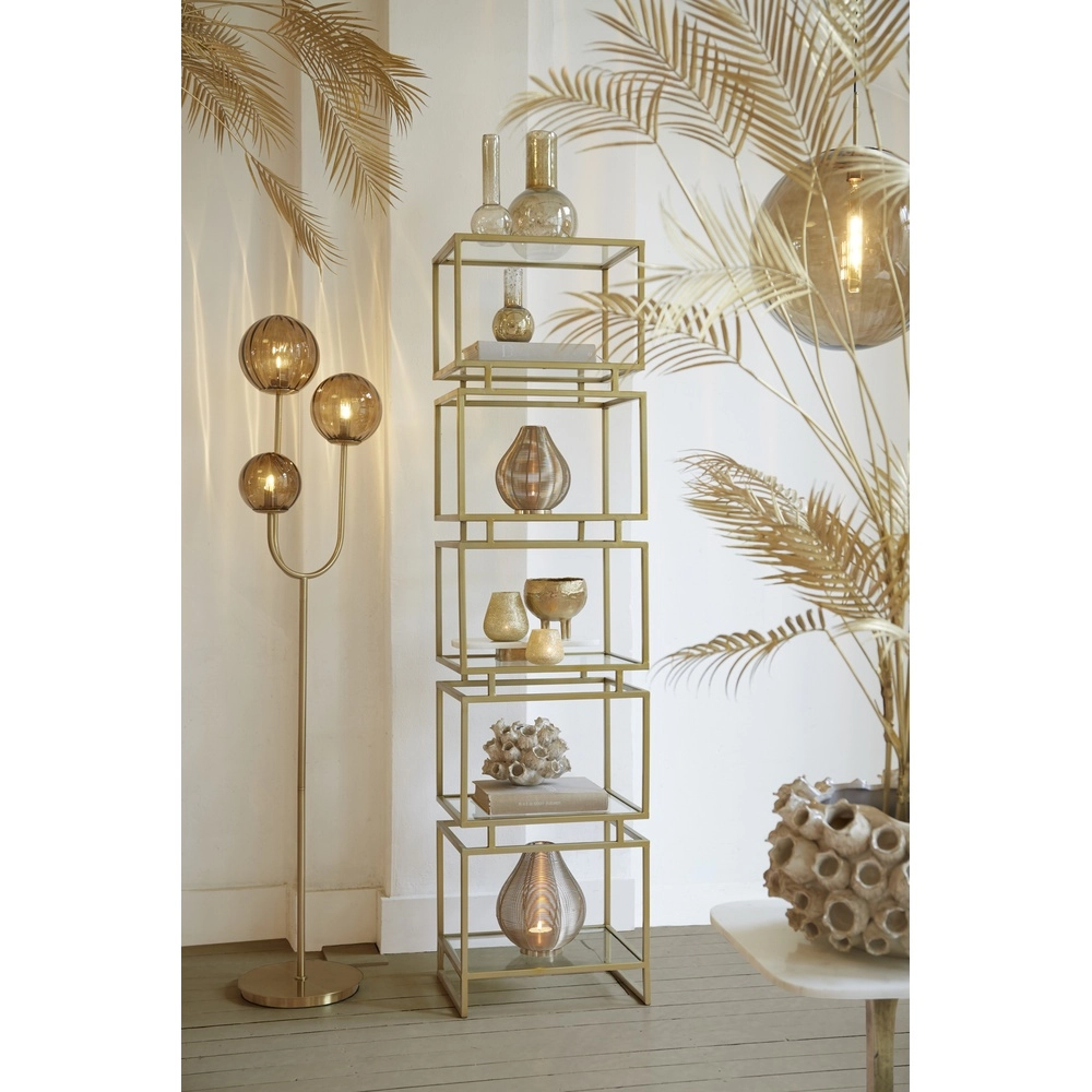 Floor lamp Magdala 3-light Light & Living 8717807652586