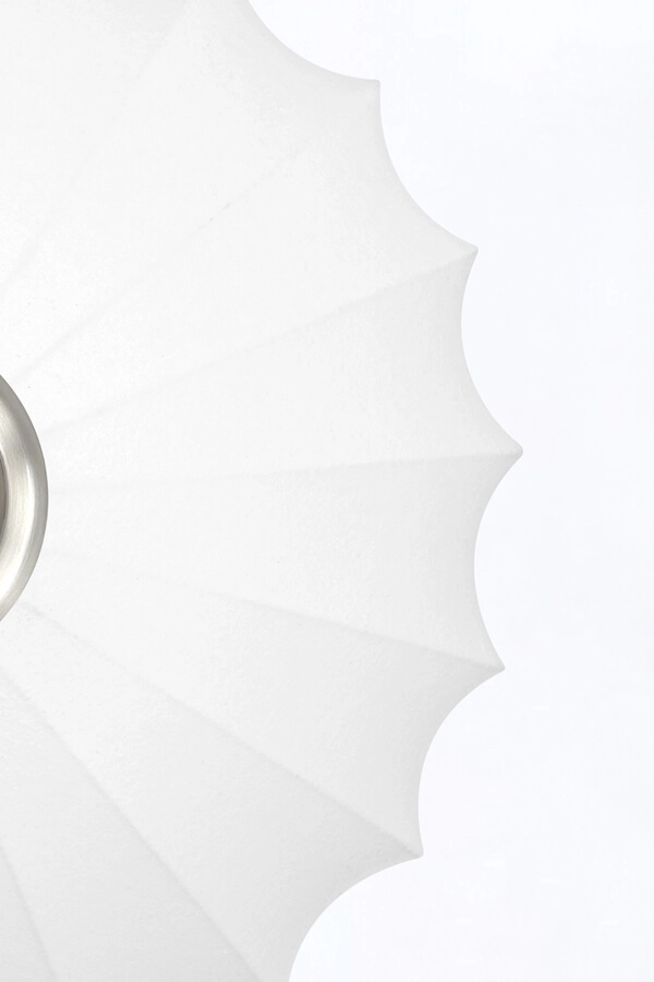 Japandi ceiling lamp Fay Ø 50cm white Light & Living 8717807760458