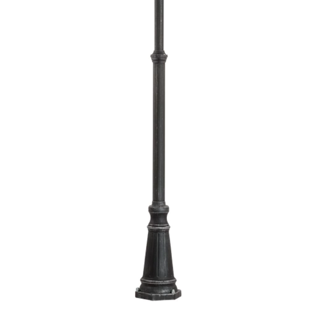 Pathway light Navedo 3-light black silver Eglo 9002759934651