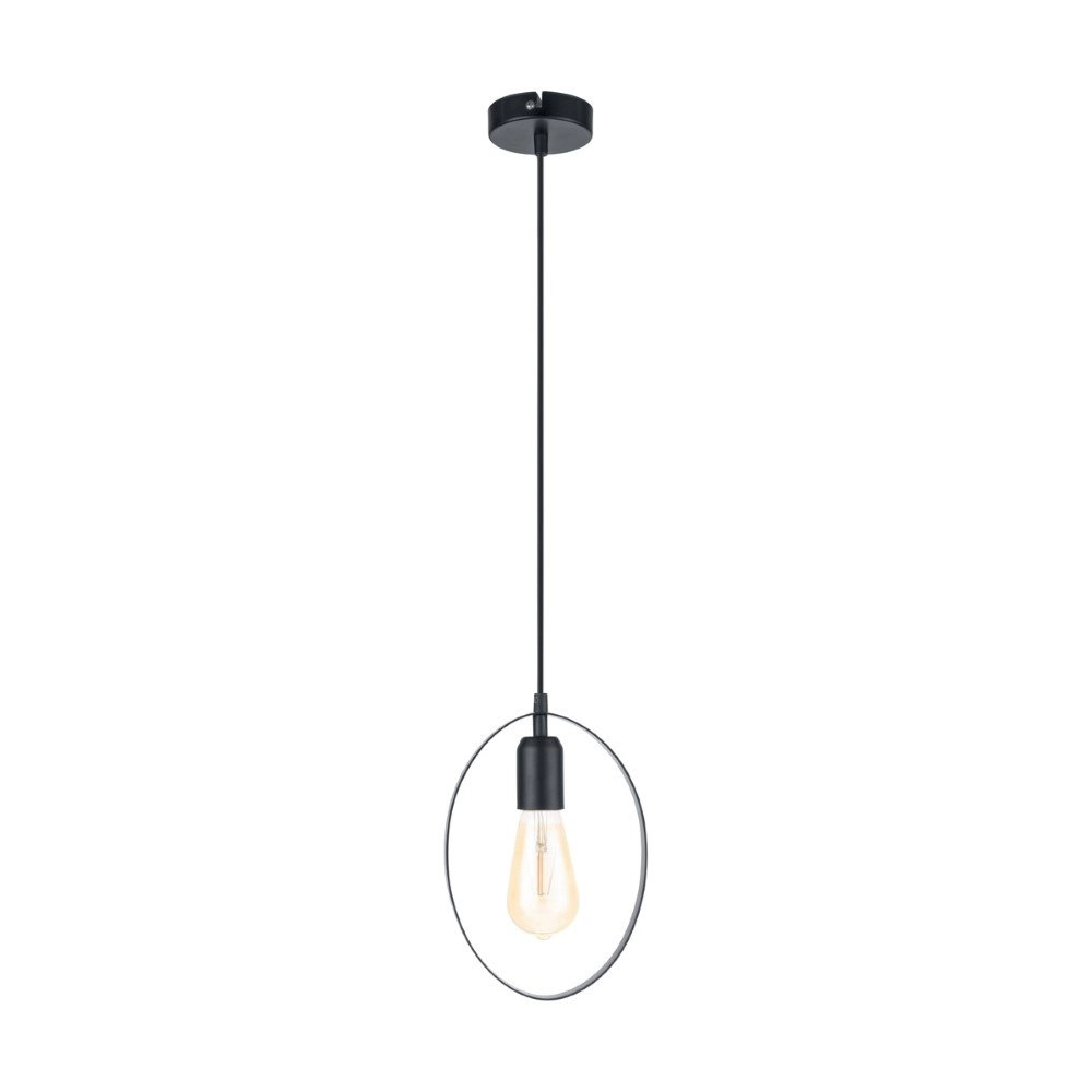 Pendant lamp Bedington Oval black Eglo 9002759497750