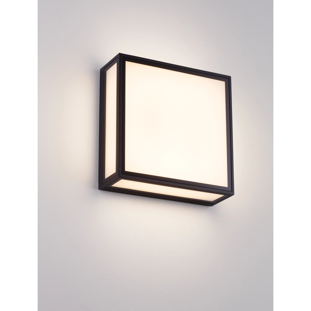 Square wall lamp Astral anthracite