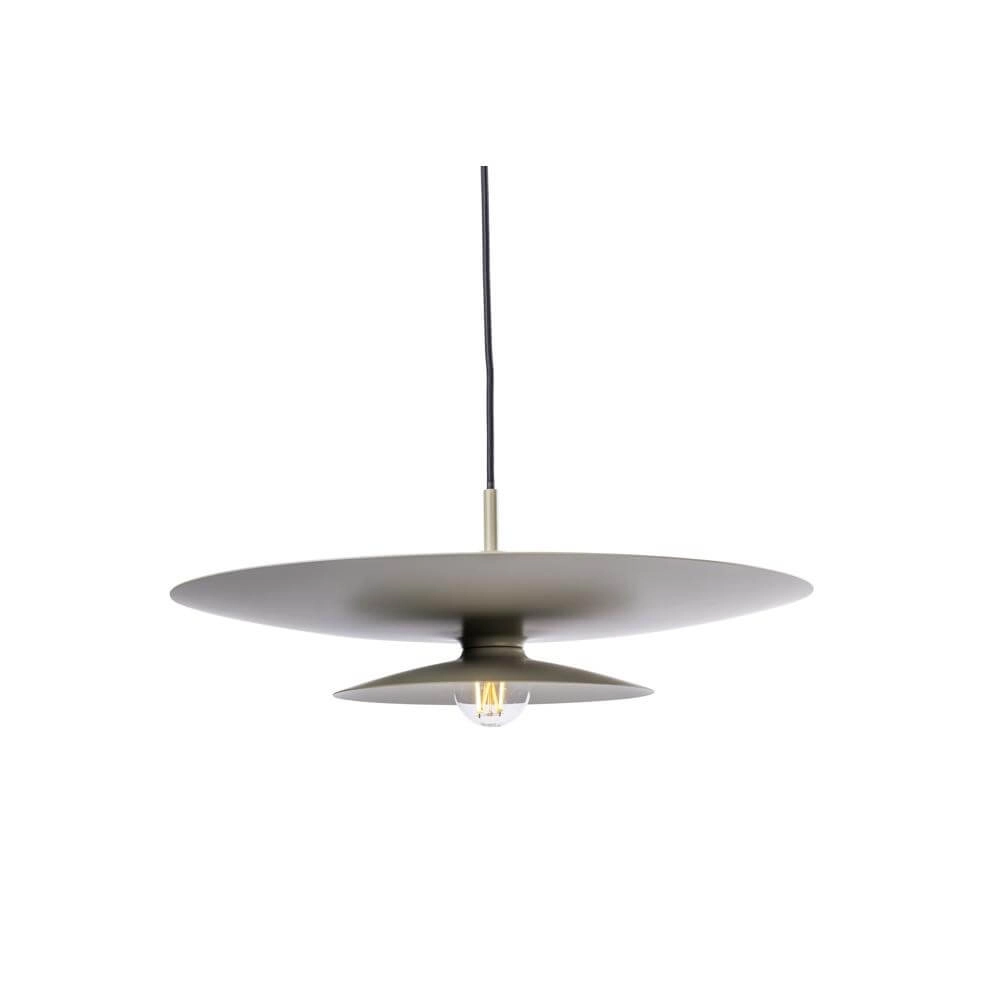 Pendant lamp Linares umbrella khaki Ø 50cm Artdelight 8720701101685