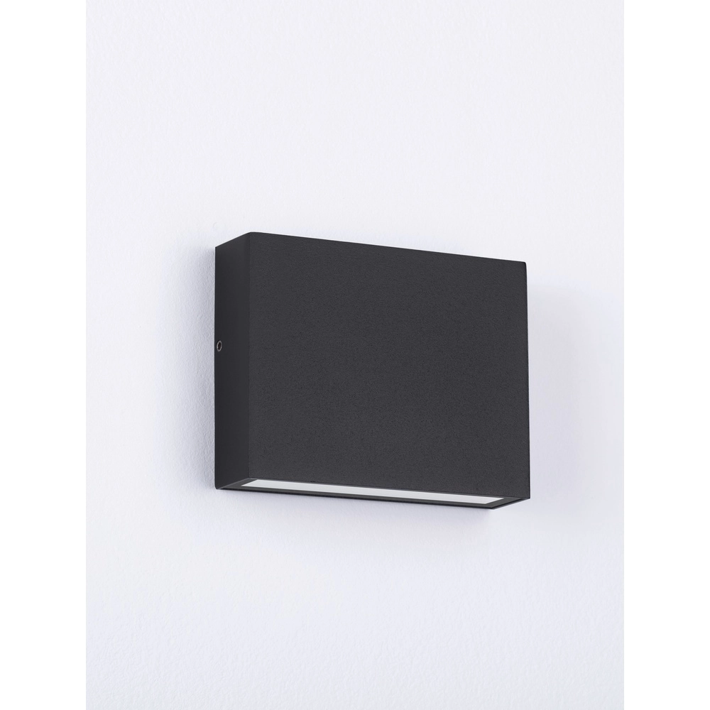 Sleek wall spotlight Tick Downlighter Black Lyora 5212017453617