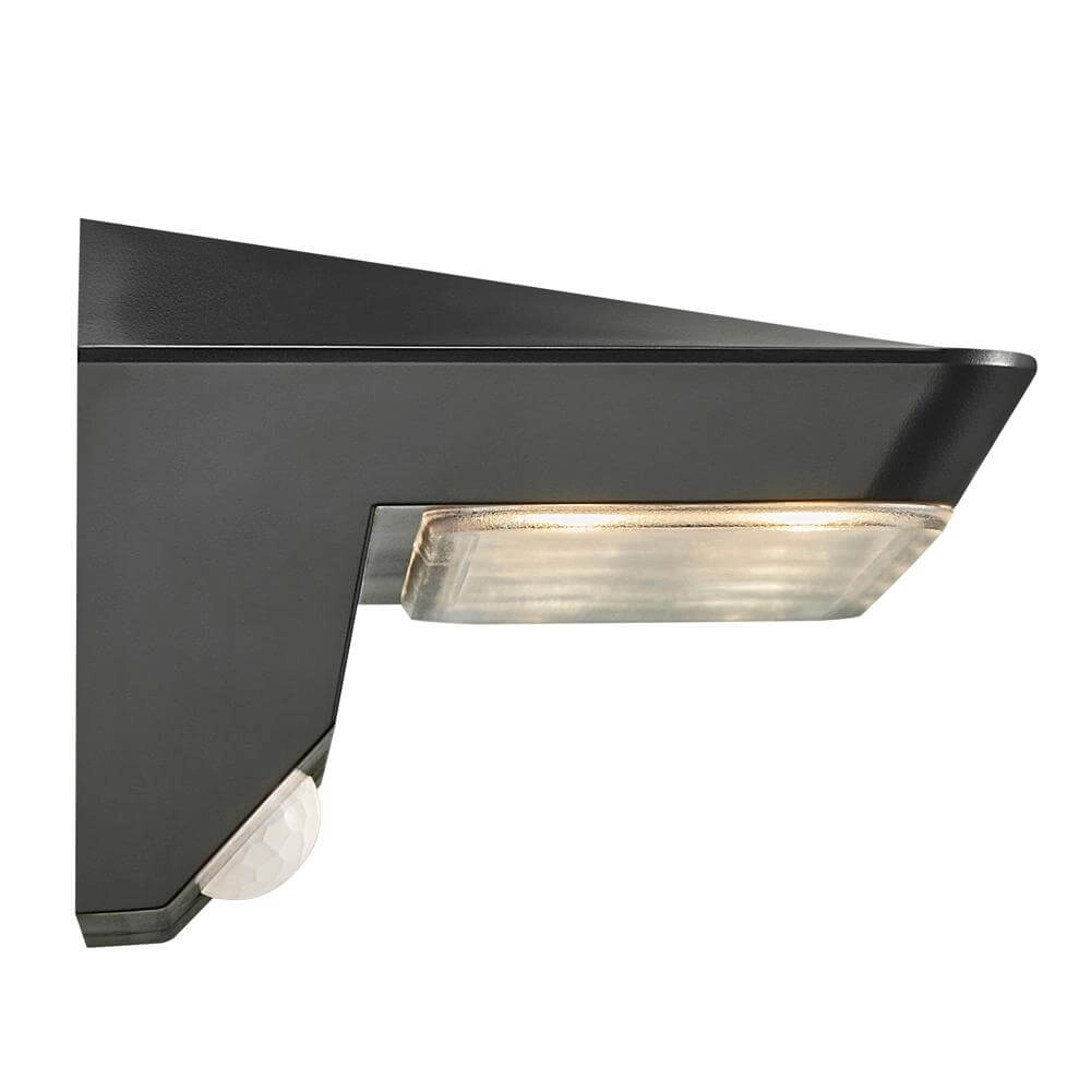 Black wall lamp Agena design Nordlux 5704924004964