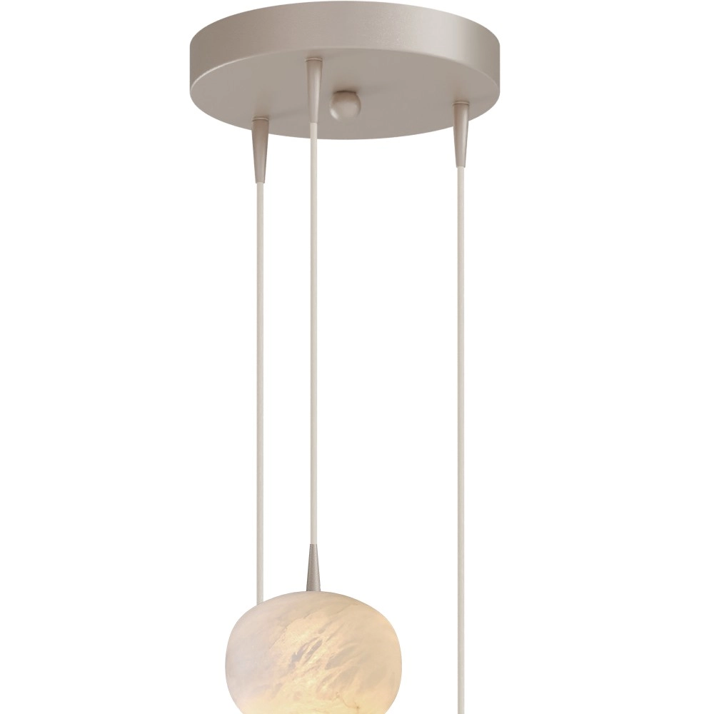Design pendant lamp Alta 3-light beige terra Masterlight 8718121438153
