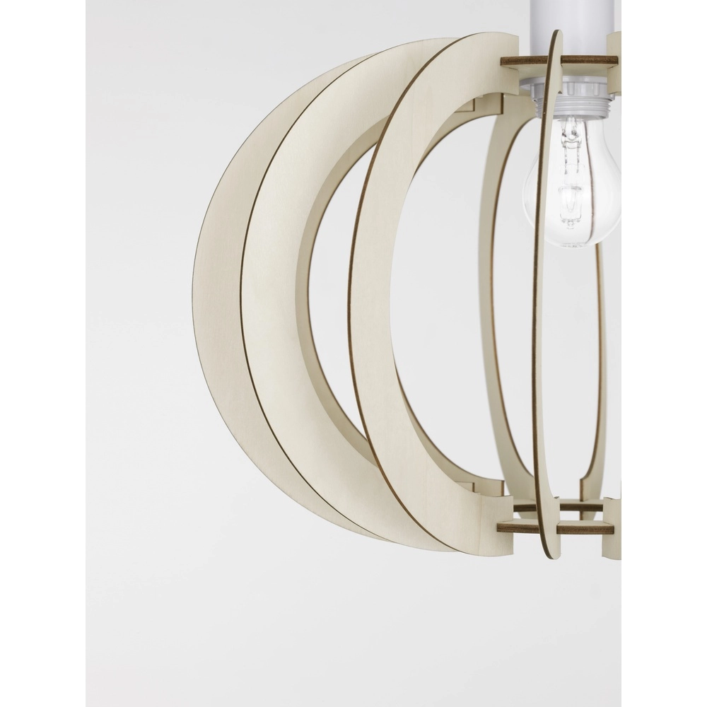Wooden pendant lamp Ottoline light Ø 40cm Lyora 5212017436191