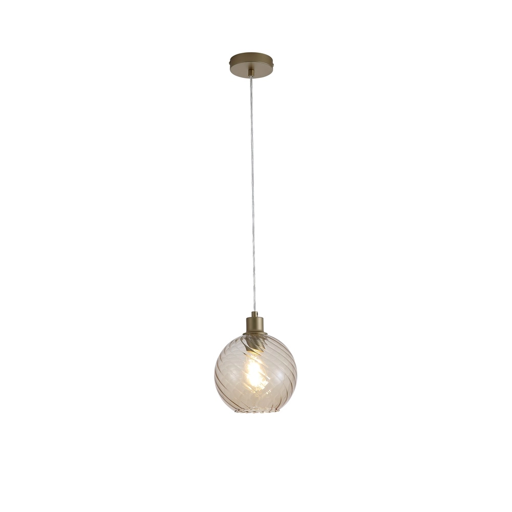 Pendant lamp Radiance Single gold