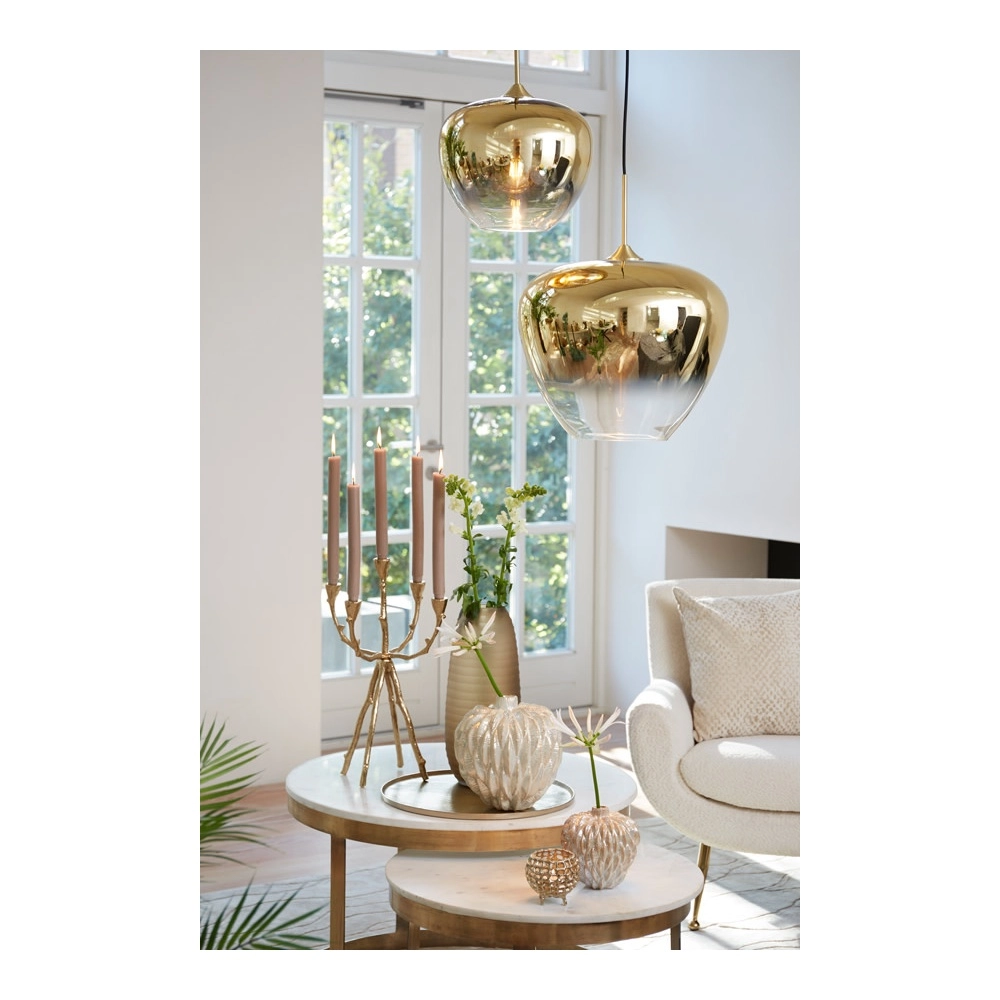 Pendant lamp Mayson Ø 30cm gold Light & Living 8717807636241