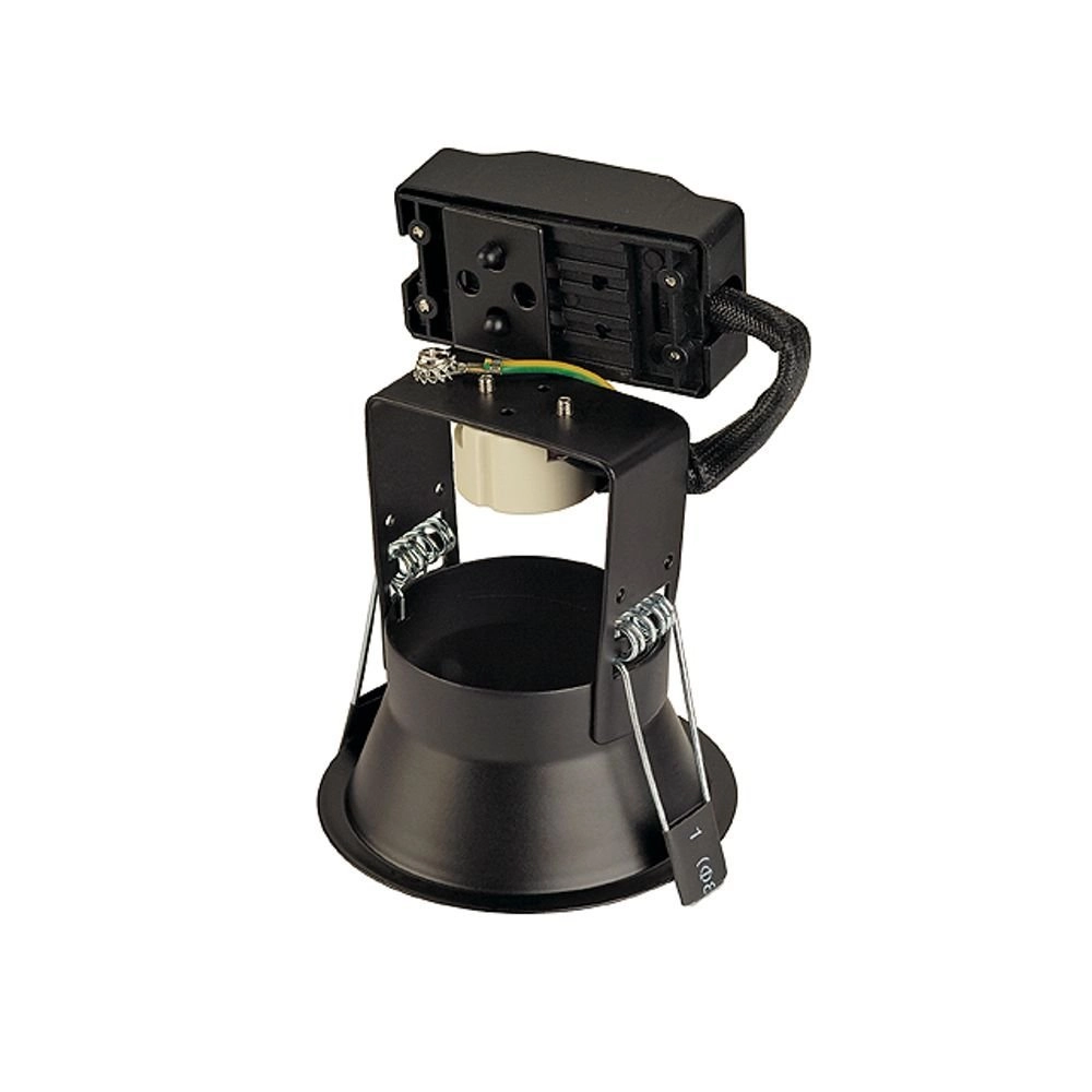 Recessed spotlight Horn GU10 black SLV 4024163139649