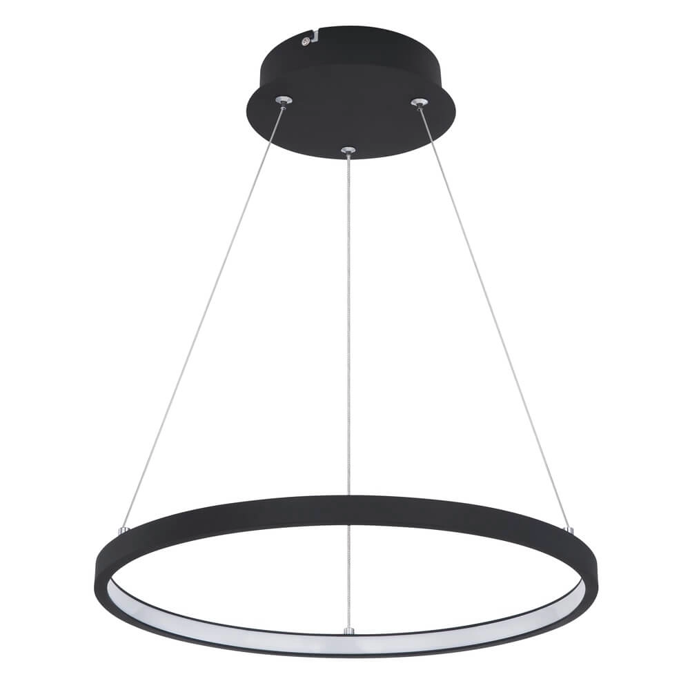 Sleek pendant lamp Ralph round Ø 38.2cm Globo 9007371404971