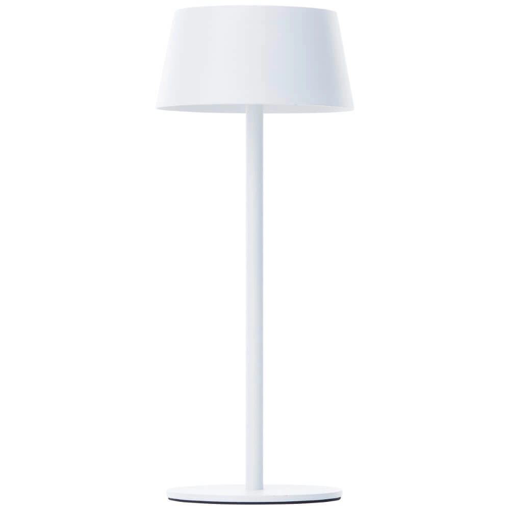 White designer table lamp Picco on battery Brilliant 4004353437700