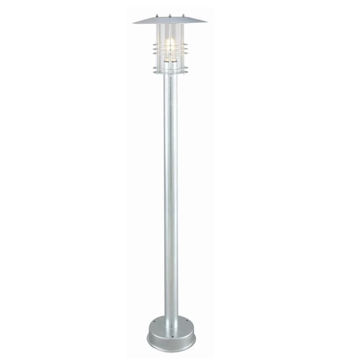 Lamp post Selva rural 118cm zinc gray
