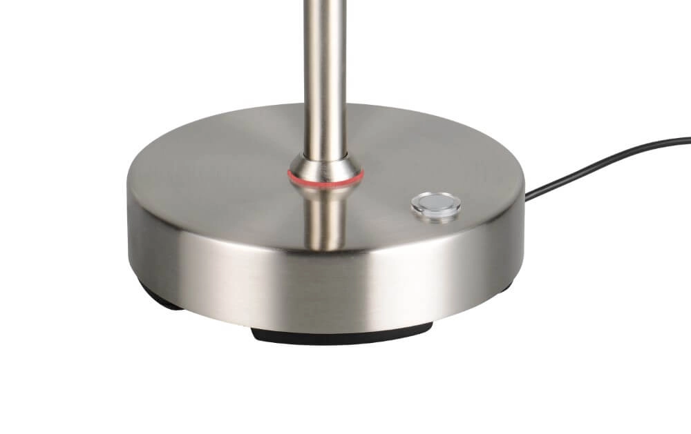 Stainless Steel Desk Lamp Moreno Rechargeable Trio 4017807618006