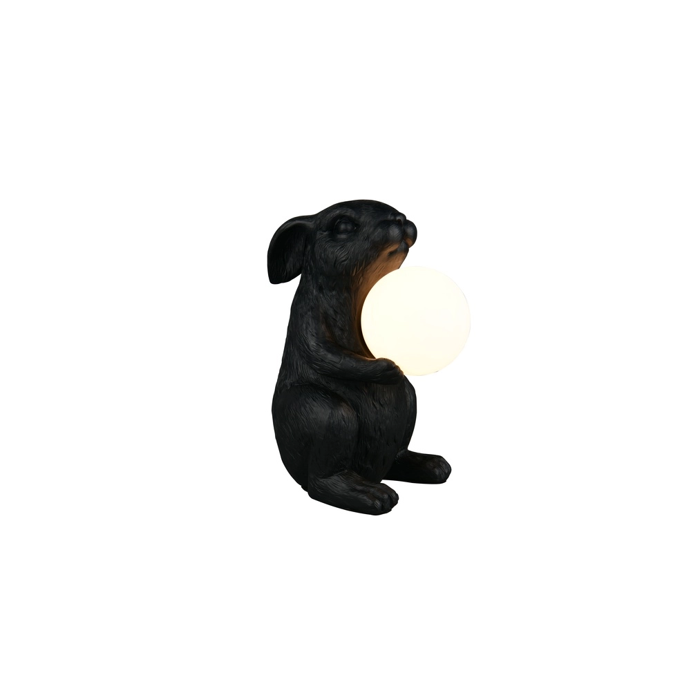 Table lamp Rabbit black Trio 4017807667882
