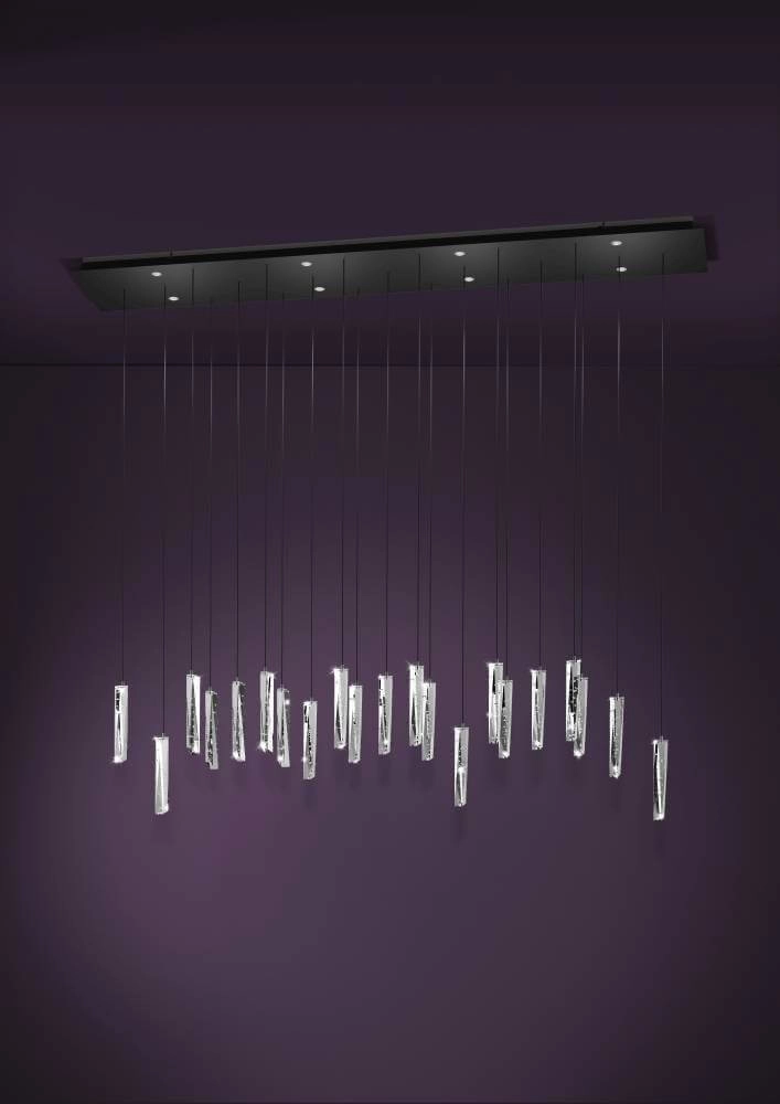 Multi pendant hanging lamp Sardenara 117cm Stars of Light 9008606243228