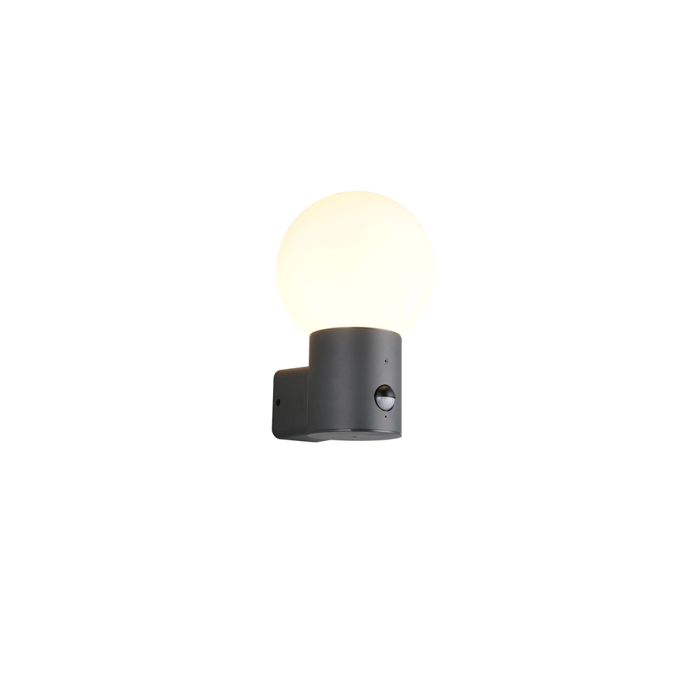 Sphere Wall Lamp Mures anthracite with sensor Trio 4017807687200