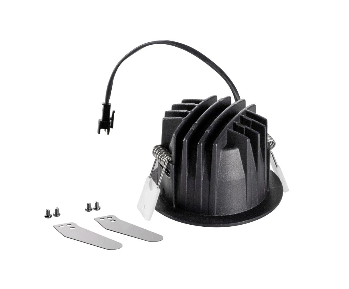 Recessed spotlight Numinos S black/chrome 2700K - 40deg SLV 4024163313162