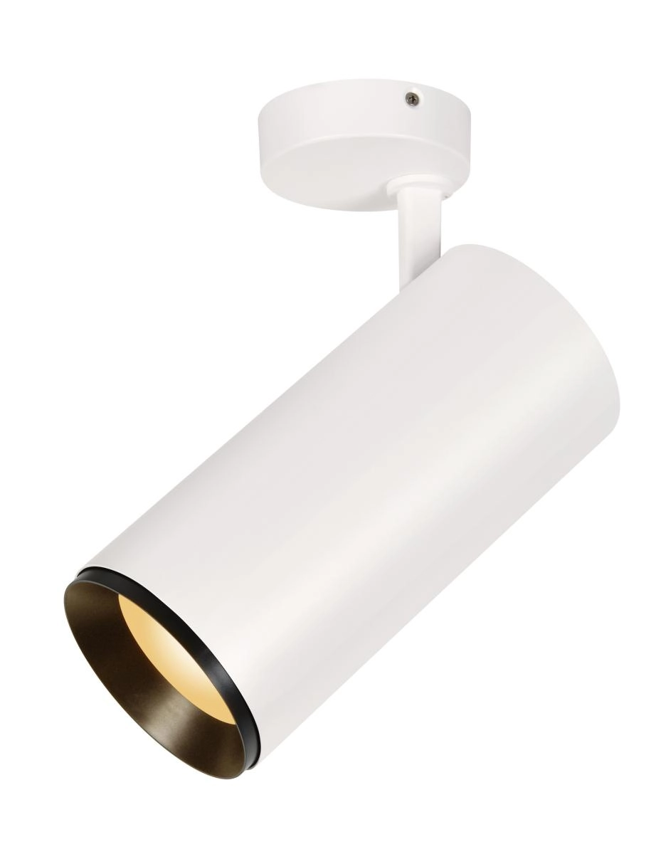 Surface-mounted spot Numinos XL white/black 2700K - 60deg