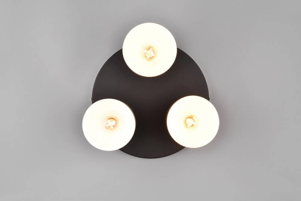 Designer ceiling lamp Agudo 3-light Trio 4017807574616
