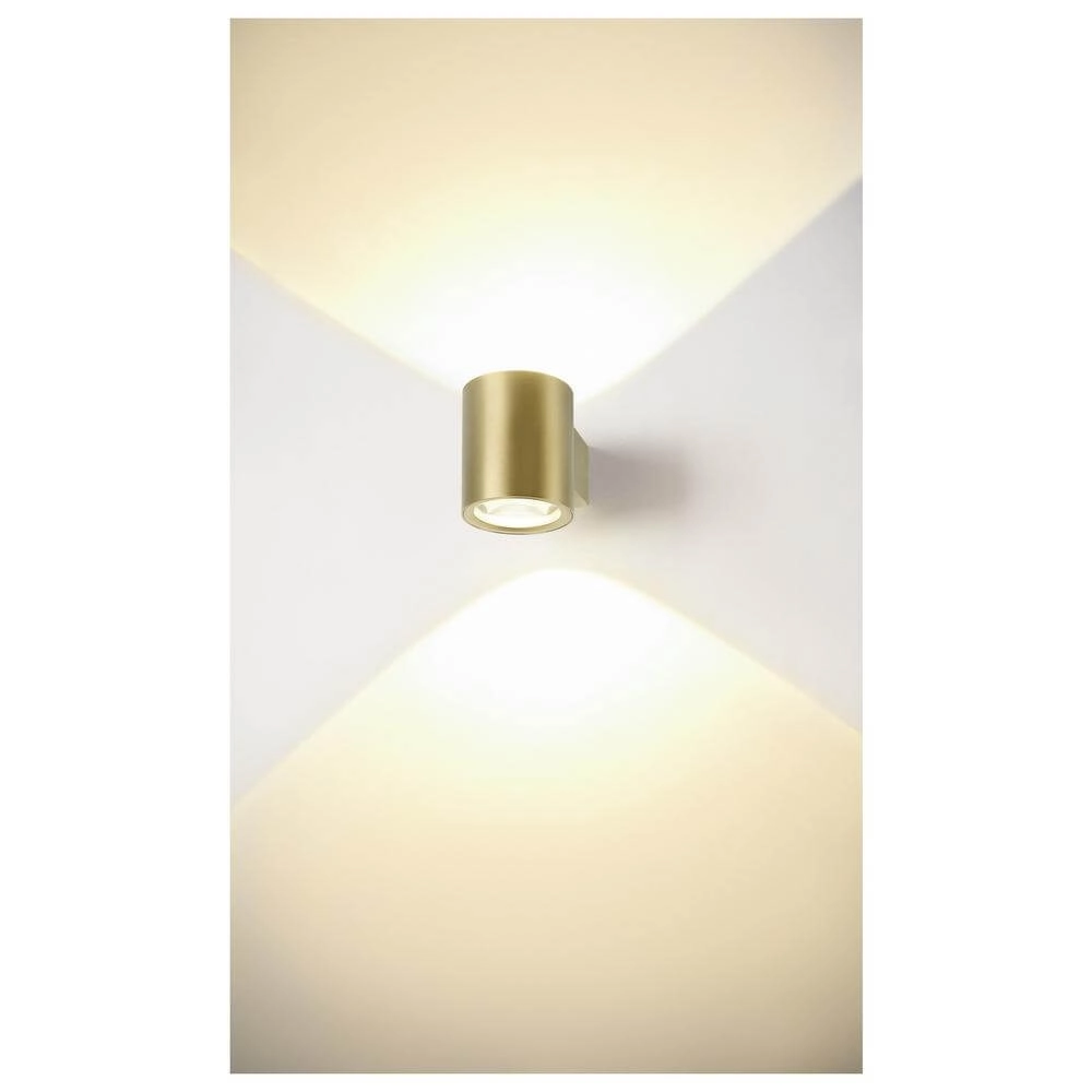 Surface-mounted spot Oculus Gold up & down SLV 4024163297868