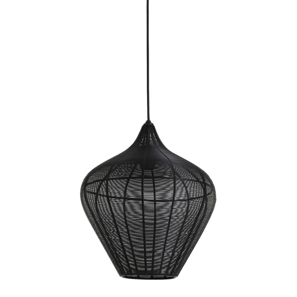 Pendant lamp Alvaro black Ø 36cm Light & Living 8717807602581