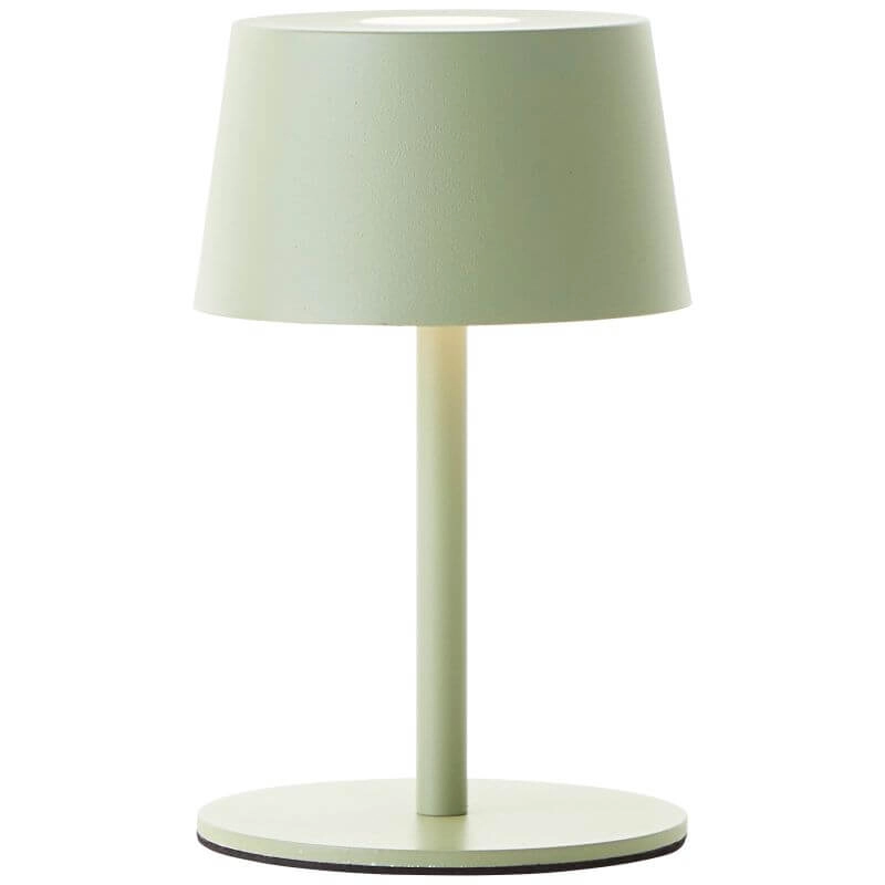 Rechargeable table lamp Jona green Brilliant 4004353449109