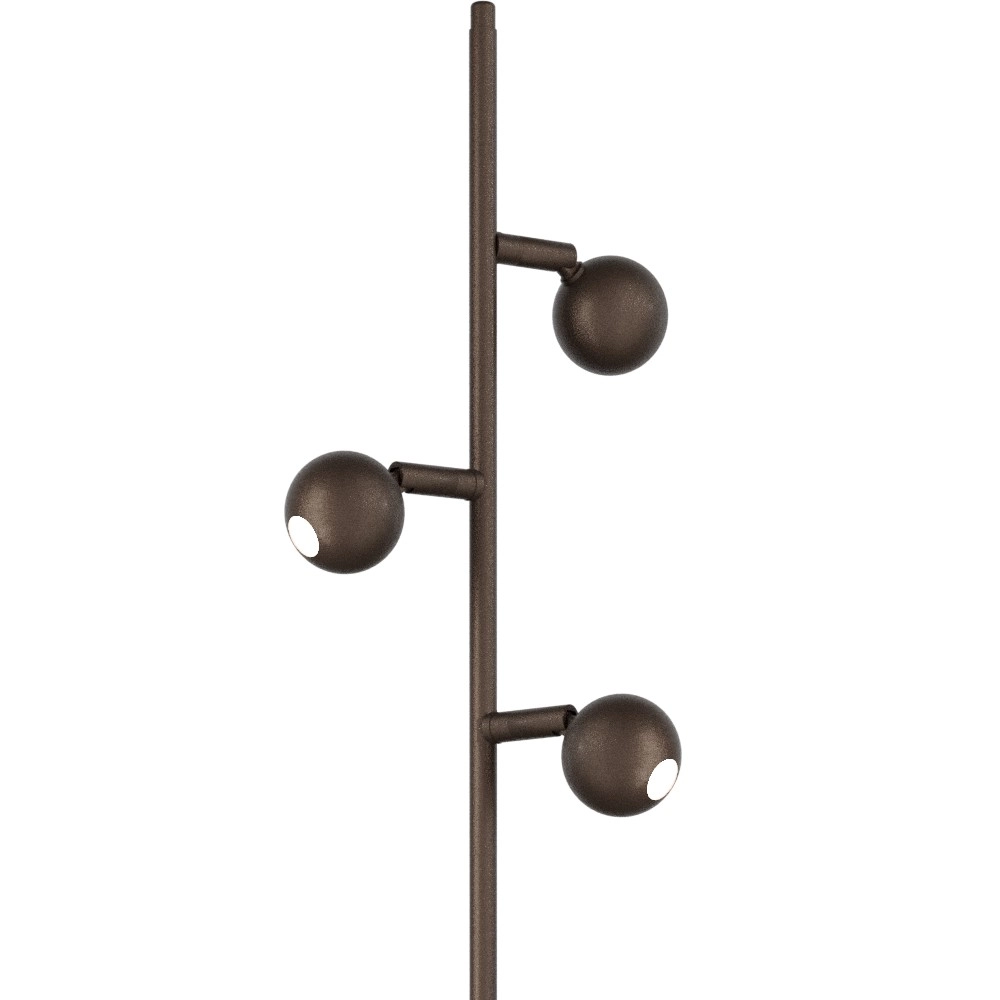 3-light floor lamp Talana cocoa brown Masterlight 8718121359298