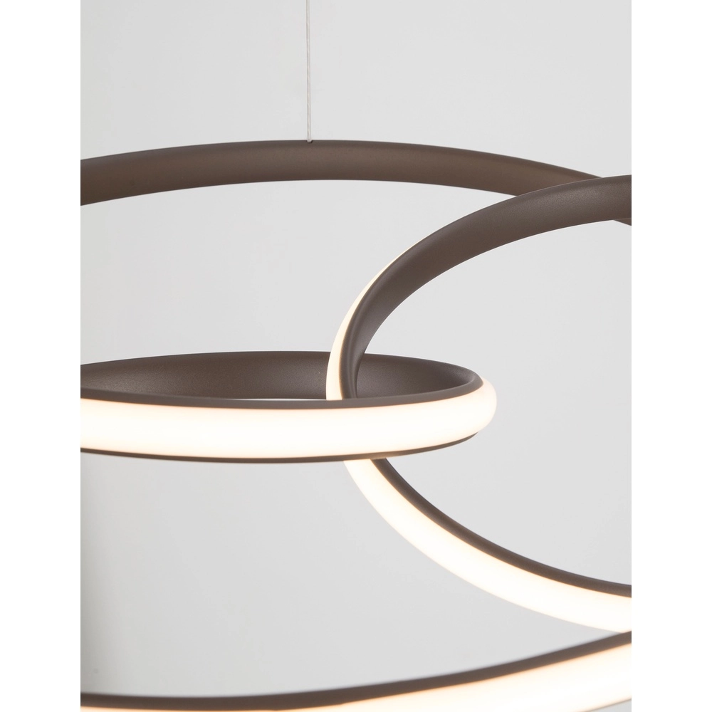 Design pendant lamp Menton coffee brown Lyora 5212017424310