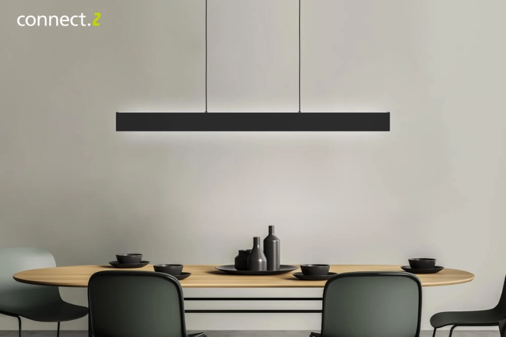 Zigbee led pendant light Andreas-Z 117cm - black Eglo 9008606274475