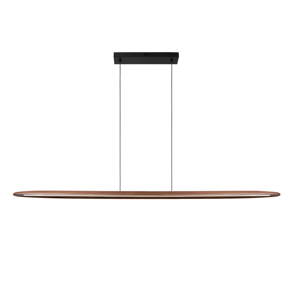 Wooden pendant lamp Langholt 180cm